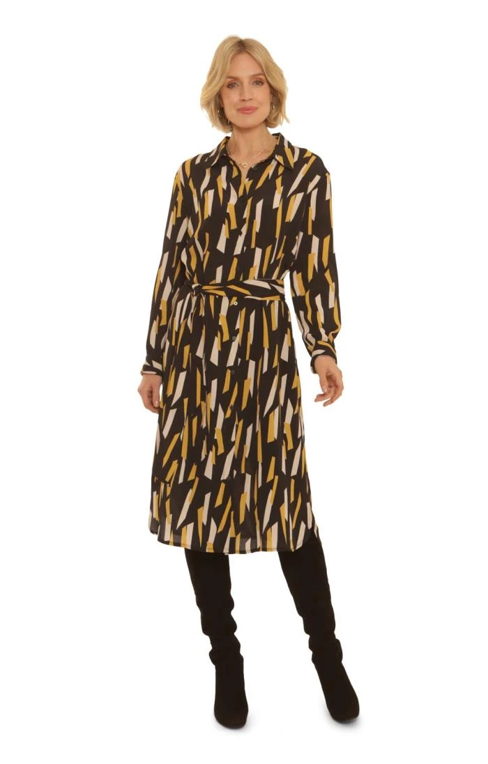 Ladies Pomodoro Shard Shirt Dress 1 Ladies Pomodoro Shard Shirt Dress