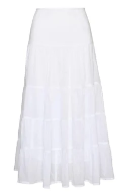 Ladies Pomodoro Tiered Skirt