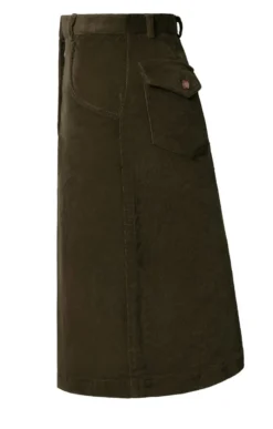Ladies Short Cord Skirt -House Of Bruar TQ50025LODEN 2