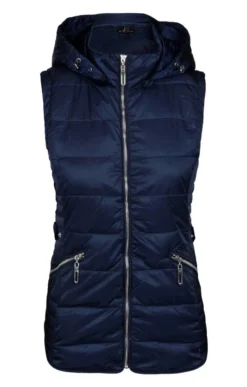 Ladies Marble Padded Gilet -House Of Bruar TQ94554NAVY 2