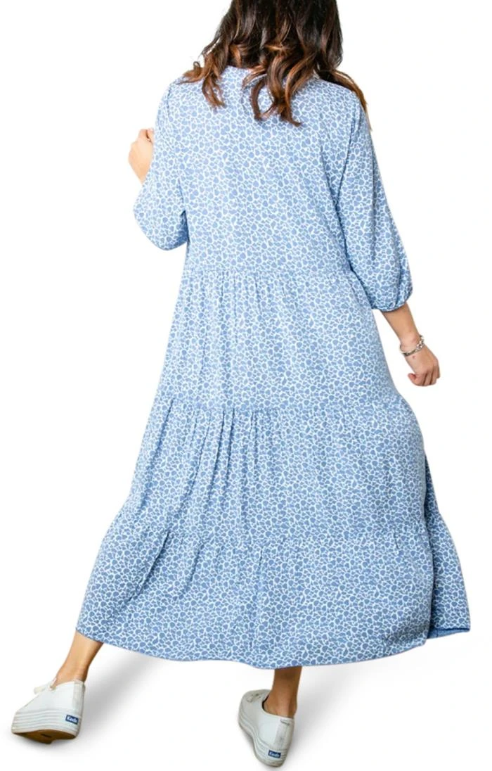 Ladies Marina Tiered Dress 2 Ladies Marina Tiered Dress - Image 2