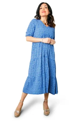 Ladies Marina Tiered Dress