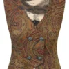 Ladies Jacquard Waistcoat