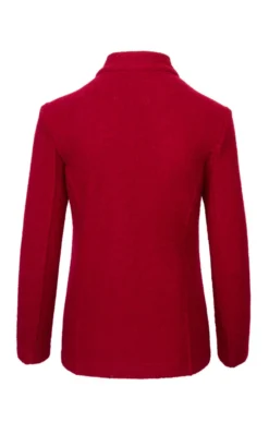 Ladies Double Breasted Boiled Wool Jacket 16 Ladies Double Breasted Boiled Wool Jacket -House Of Bruar TR00415CLARET 3