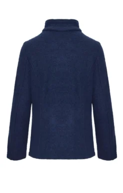 Ladies Double Breasted Boiled Wool Jacket 17 Ladies Double Breasted Boiled Wool Jacket -House Of Bruar TR00415NAVY 1