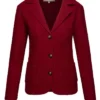 Ladies Boiled Wool Blazer