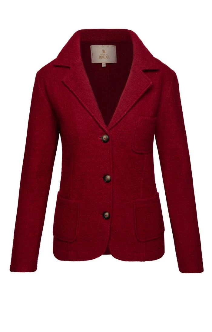 Ladies Boiled Wool Blazer 1 Ladies Boiled Wool Blazer