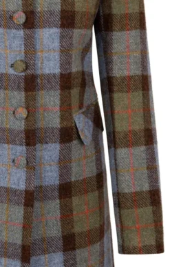 Ladies Sammy Jacket 5 Ladies Sammy Jacket -House Of Bruar TR00709BLUECHECK 3