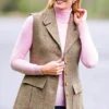 Ladies Harris Tweed Betty Gilet
