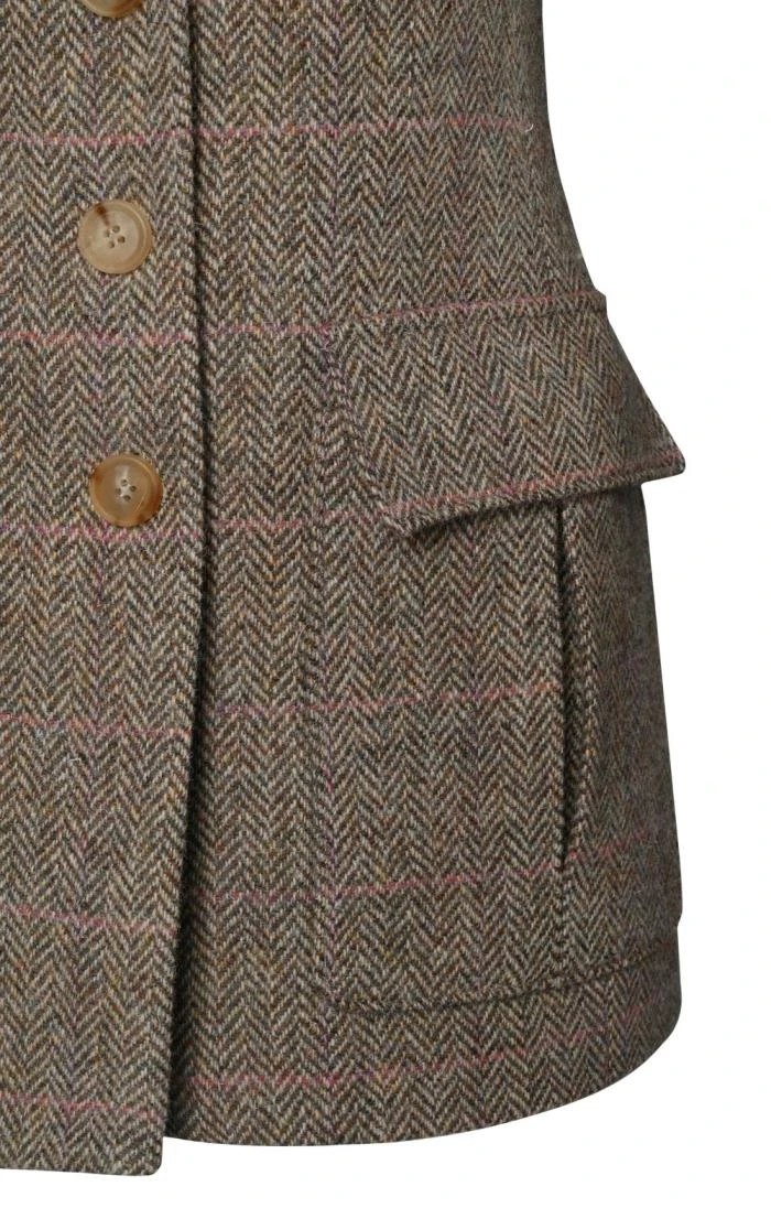 Ladies Harris Tweed Betty Gilet 6 Ladies Harris Tweed Betty Gilet - Image 6