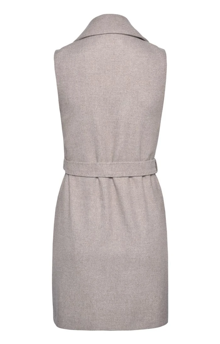 Ladies Tweed Wrap Waistcoat 2 Ladies Tweed Wrap Waistcoat - Image 2