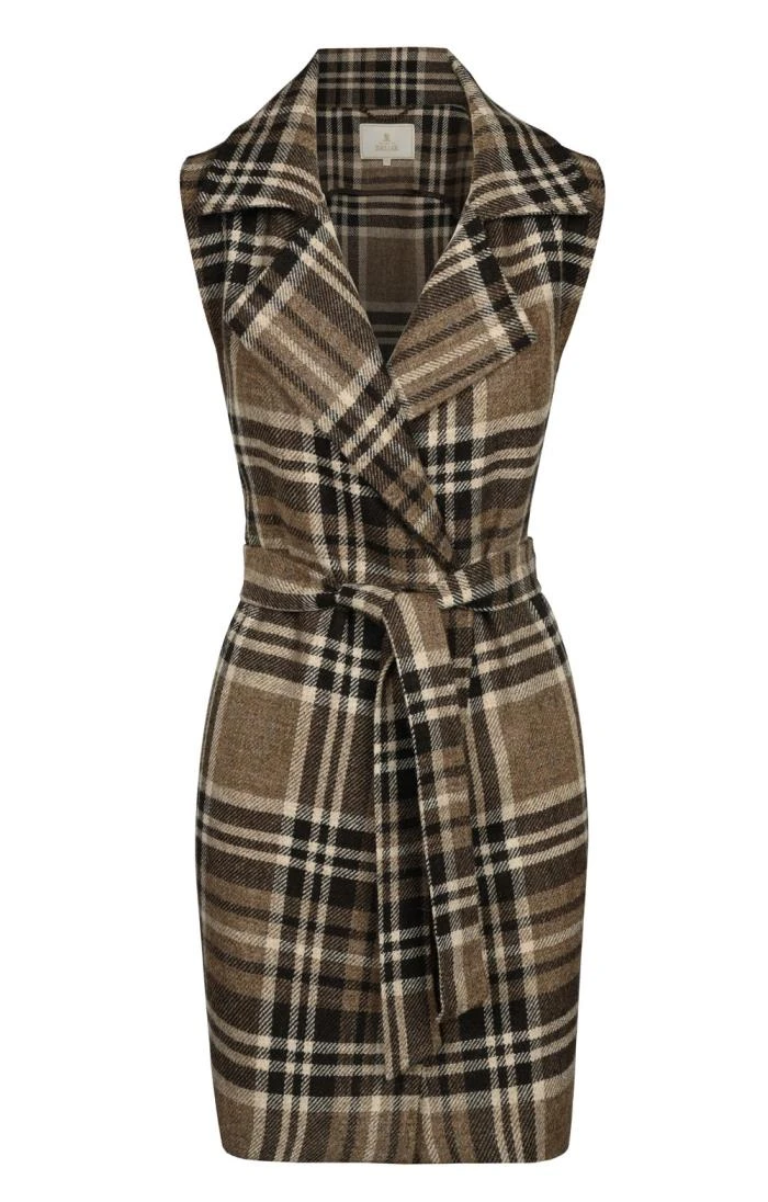 Ladies Tweed Wrap Waistcoat 3 Ladies Tweed Wrap Waistcoat - Image 3