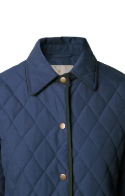 Ladies Tipped Jacket -House Of Bruar TR11020NAVYOLIVE 3