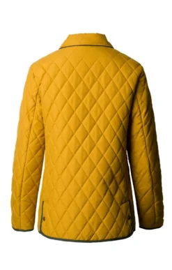 Ladies Tipped Jacket -House Of Bruar TR11020OCHREOLIVE 2