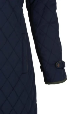 Tipped 3/4 Length Jacket -House Of Bruar TR11030NAVYOLIVE 5