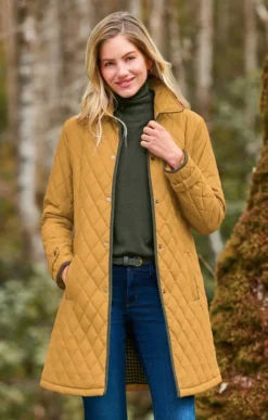 Tipped 3/4 Length Jacket