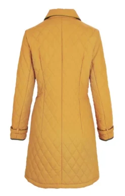 Tipped 3/4 Length Jacket -House Of Bruar TR11030OCHREOLIVE 2