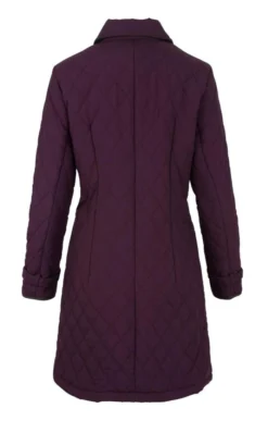 Tipped 3/4 Length Jacket -House Of Bruar TR11030PURPLEOLIVE 1