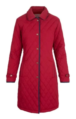 Tipped 3/4 Length Jacket -House Of Bruar TR11030REDNAVY 1