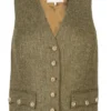 Ladies Tweed Highland Waistcoat