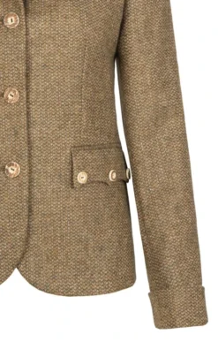Ladies Tweed Highland Jacket -House Of Bruar TR12306MOORLANDBCORN 2
