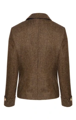 Ladies Tweed Highland Jacket -House Of Bruar TR12306PEATBCORN 2