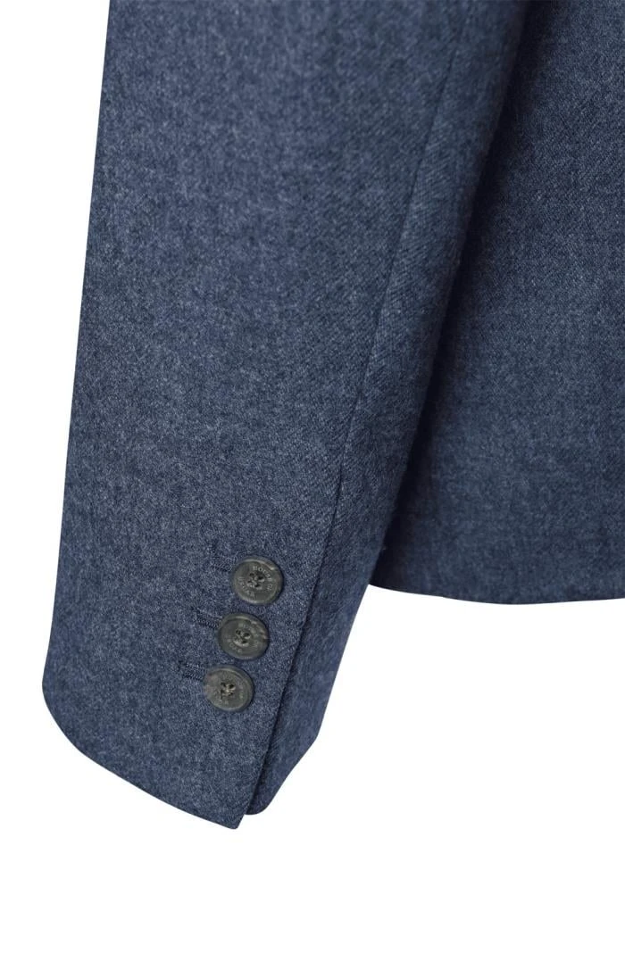 Ladies Single Breasted Flannel Blazer 6 Ladies Single Breasted Flannel Blazer - Image 6