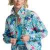 Ladies Button Quilt Jacket