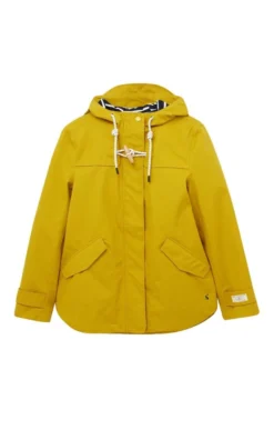 Ladies Joules Coast Waterproof Coat 7 Ladies Joules Coast Waterproof Coat -House Of Bruar TR32116ANTIQUEGOLD 2