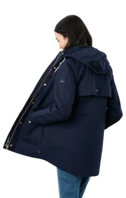 Ladies Joules Coast Waterproof Coat 8 Ladies Joules Coast Waterproof Coat -House Of Bruar TR32116FRENCHNAVY 1