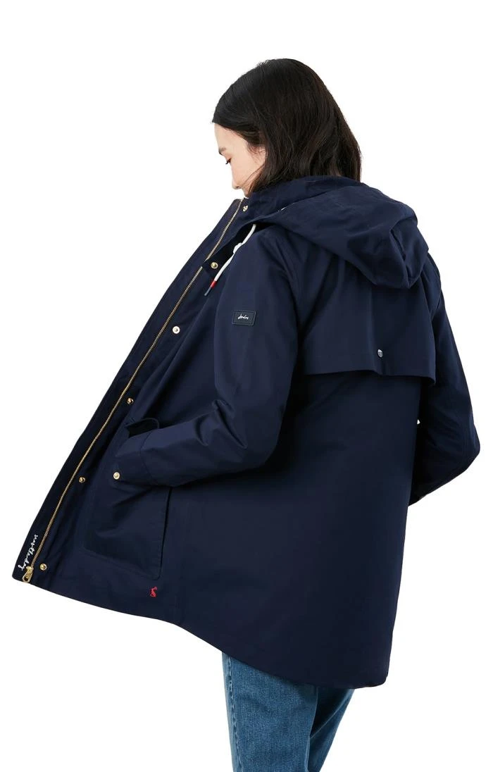 Ladies Joules Coast Waterproof Coat 4 Ladies Joules Coast Waterproof Coat - Image 4