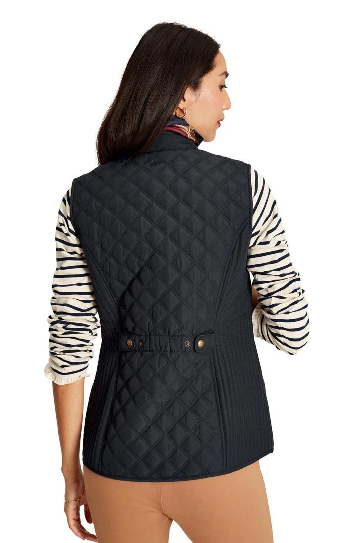 Ladies Joules Minx Quilted Gilet 2 Ladies Joules Minx Quilted Gilet - Image 2