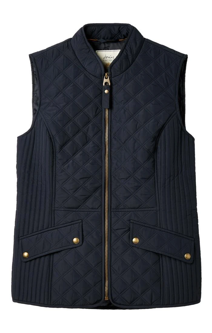 Ladies Joules Minx Quilted Gilet 3 Ladies Joules Minx Quilted Gilet - Image 3