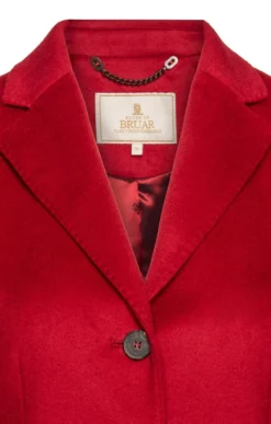 Ladies Cashmere Jacket -House Of Bruar TR40200RED 3