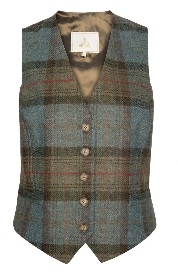 Ladies Tweed Dress Waistcoat 3 Ladies Tweed Dress Waistcoat - Image 3