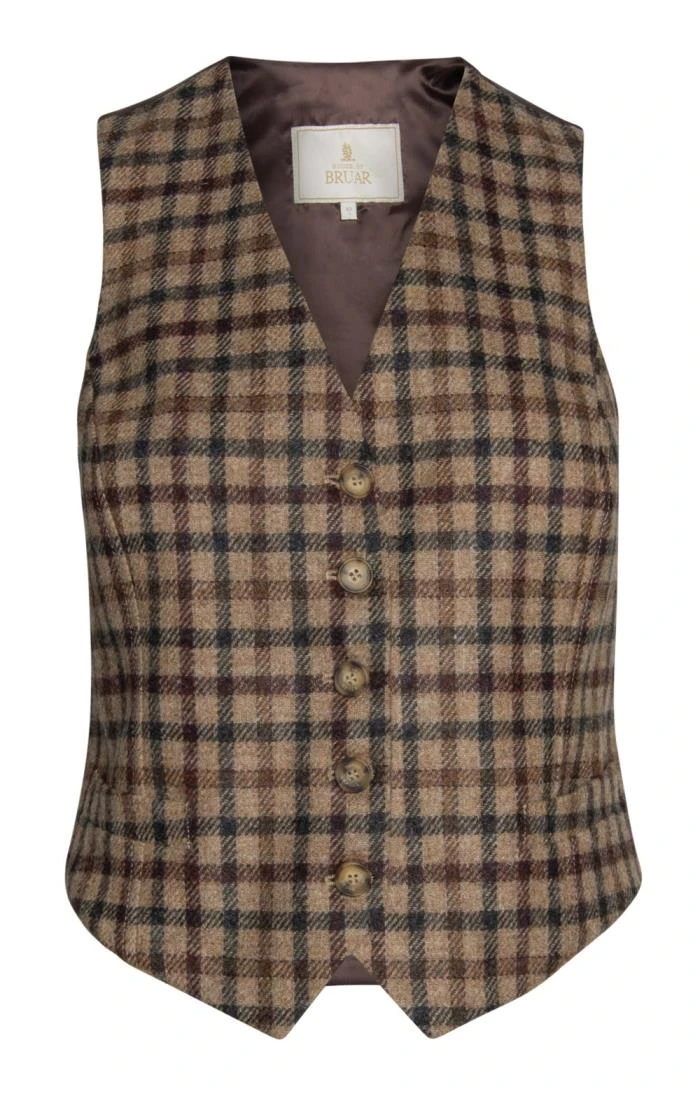 Ladies Tweed Dress Waistcoat 6 Ladies Tweed Dress Waistcoat - Image 6