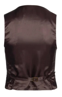 Ladies Tweed Dress Waistcoat 20 Ladies Tweed Dress Waistcoat -House Of Bruar TR40211BROWNWHEATGC 3