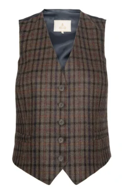 Ladies Tweed Dress Waistcoat 25 Ladies Tweed Dress Waistcoat -House Of Bruar TR40211MULBERRYGUNCLUB 1