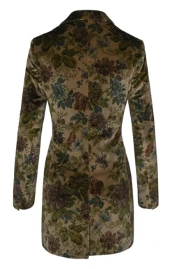 Ladies Velvet Cheltenham Jacket 20 Ladies Velvet Cheltenham Jacket -House Of Bruar TR40665VICTORIANFLORAL 2
