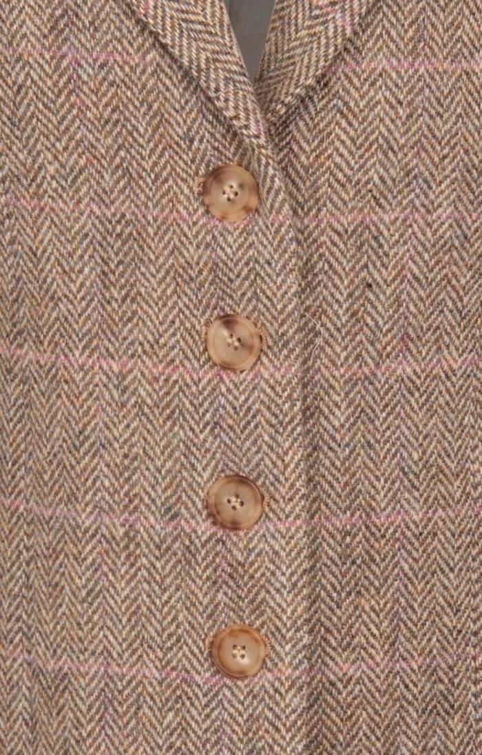 Ladies Harris Tweed Tara Jacket 2 Ladies Harris Tweed Tara Jacket - Image 2