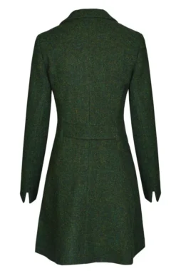 Ladies Harris Tweed Tara Jacket 11 Ladies Harris Tweed Tara Jacket -House Of Bruar TR60003GREEN 2