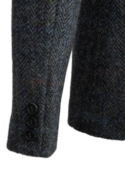 Ladies Harris Tweed Sandy Jacket -House Of Bruar TR60004DENIMHB 4