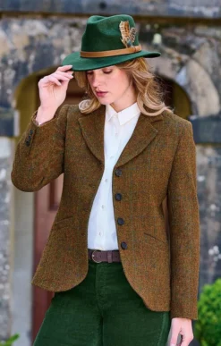Ladies Harris Tweed Sandy Jacket