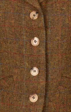 Ladies Harris Tweed Sandy Jacket -House Of Bruar TR60004RUSTOCHRE 3