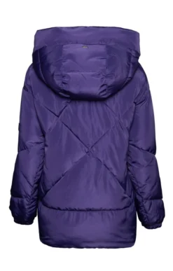 Quilt Hooded Jacket 14 Quilt Hooded Jacket -House Of Bruar TS00371VIOLET 4