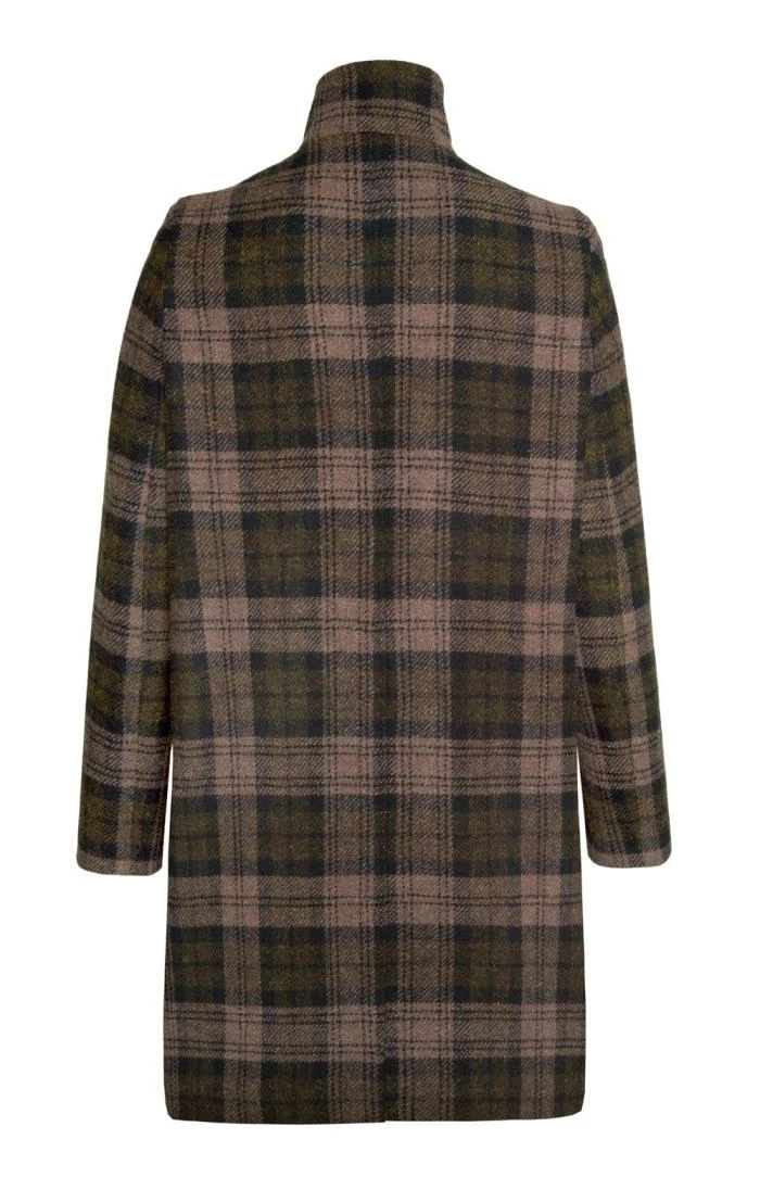 Ladies Harris Tweed Funnel Coat 8 Ladies Harris Tweed Funnel Coat - Image 8