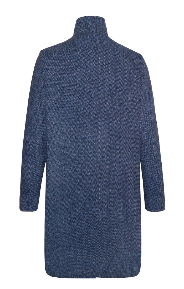 Ladies Harris Tweed Funnel Coat 11 Ladies Harris Tweed Funnel Coat - Image 11