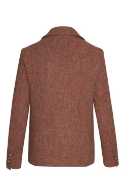 Ladies Harris Tweed Hacking Jacket 25 Ladies Harris Tweed Hacking Jacket -House Of Bruar TS12394RUSTMARL 1