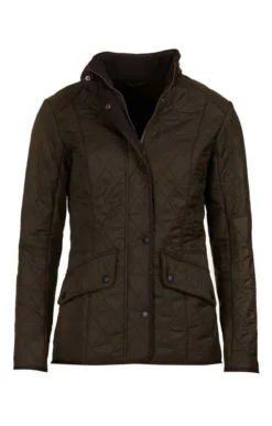 Ladies Barbour Cavalry Polarquilt Jacket 11 Ladies Barbour Cavalry Polarquilt Jacket -House Of Bruar TS21306DKOLIVEOLIVE 2