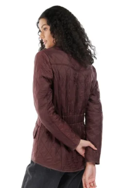 Ladies Barbour Cavalry Polarquilt Jacket 15 Ladies Barbour Cavalry Polarquilt Jacket -House Of Bruar TS21306WINDSORBROWN 1